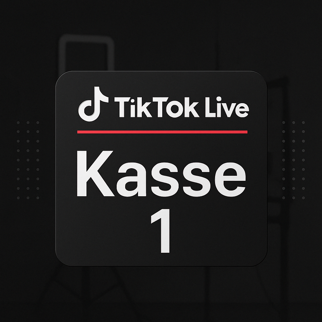 TikTok Live – Kasse 1
