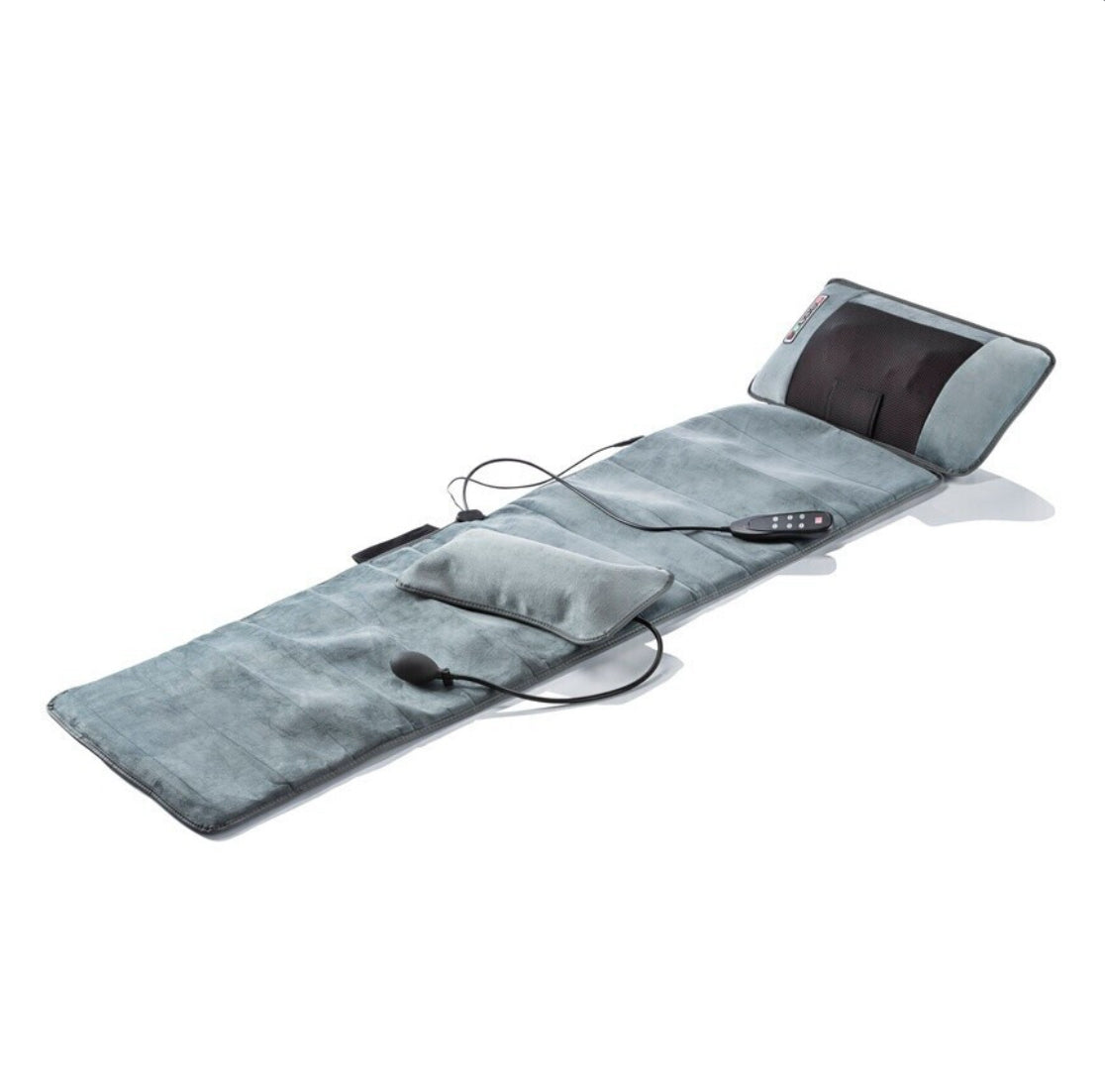 Orbisana Massagematte Kopf Lendenkissen Wärmefunktion Grau 165 x 50 cm B-WARE