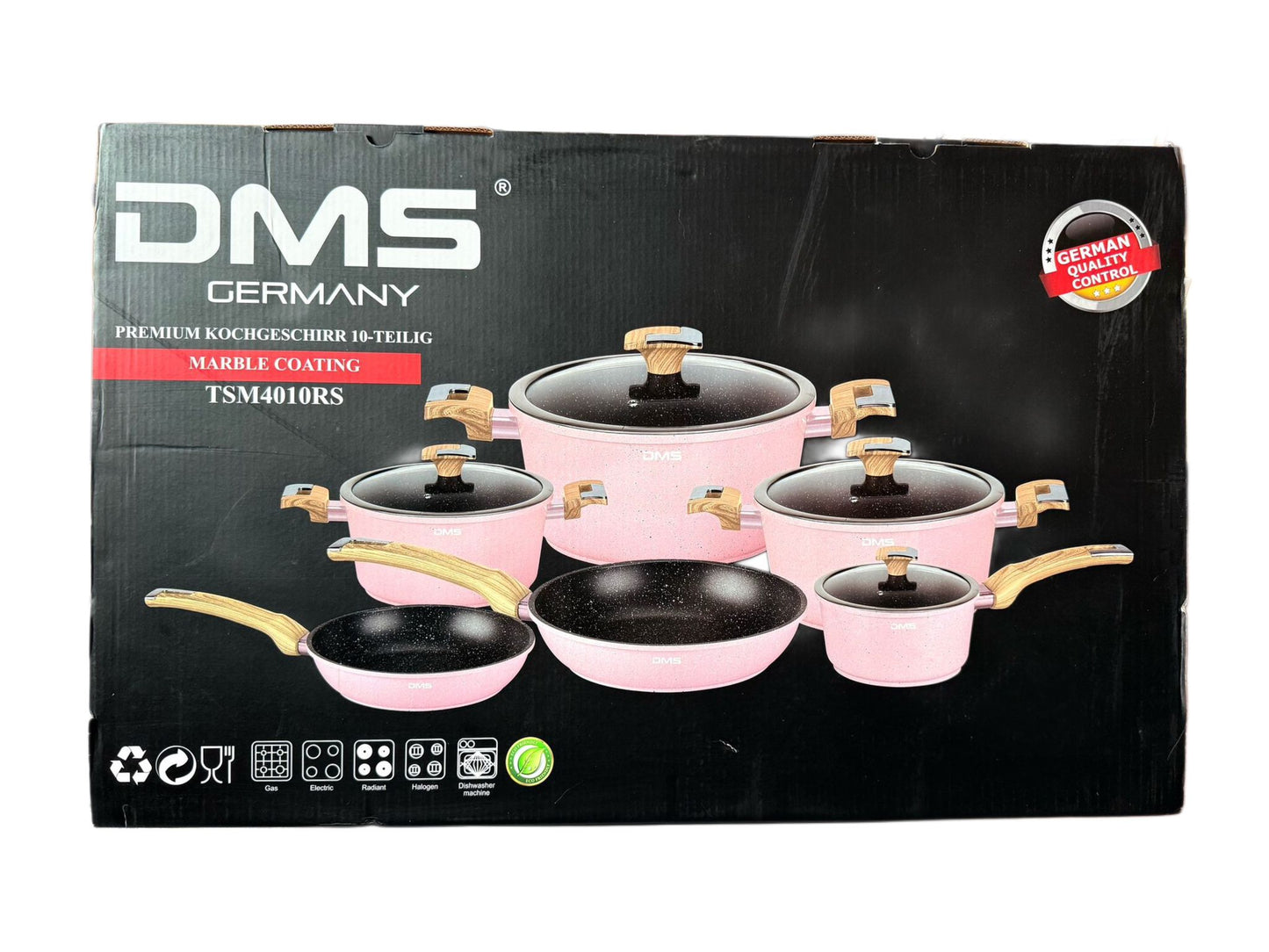 DMS Induktion Kochgeschirr Set - 10-teilig