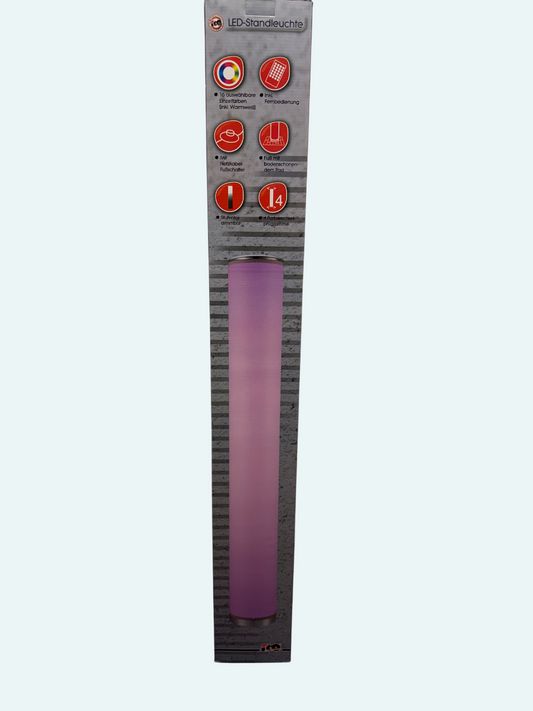 LED-Standleuchte mit Fernbedienung / Durchmesser ca. 13 cm Höhe ca. 103,5 cm