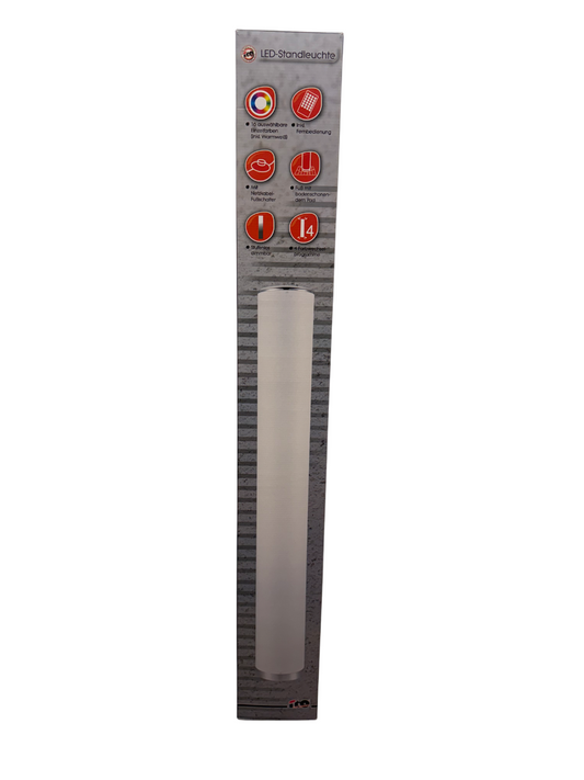 LED-Standleuchte mit Fernbedienung / Durchmesser ca. 13 cm Höhe ca. 103,5 cm